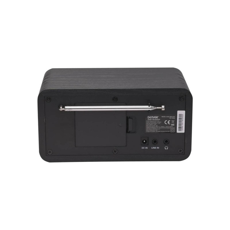 DENVER DAB-30 DAB bærbar radio Sort DENVER DAB-30 DAB bærbar radio Sort